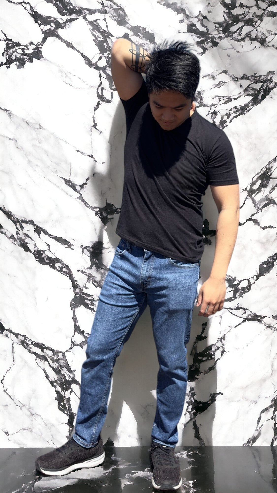 Old Reliable Black Crew Neck Short Sleeve Shirt